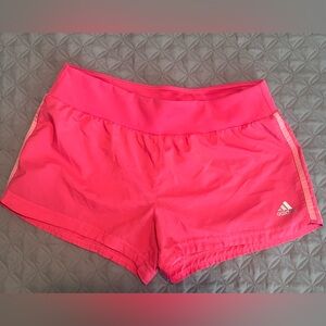 Adidas Women's Bright Pink Athletic Shorts